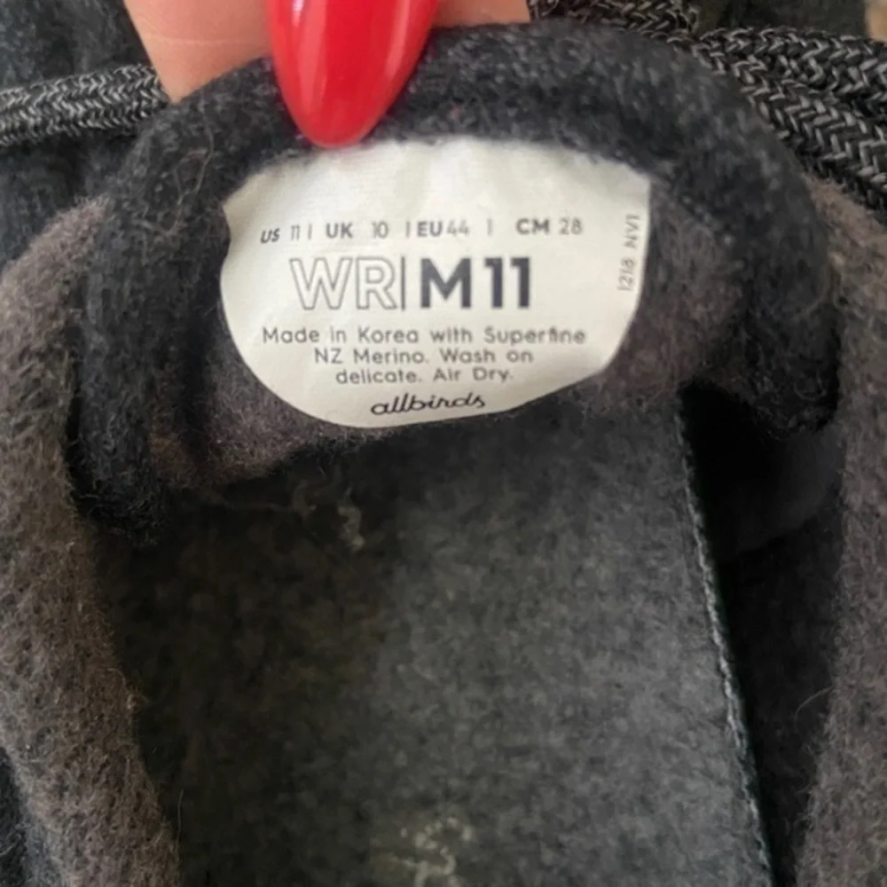 Allbirds‎ Black Wool Runner Sneakers